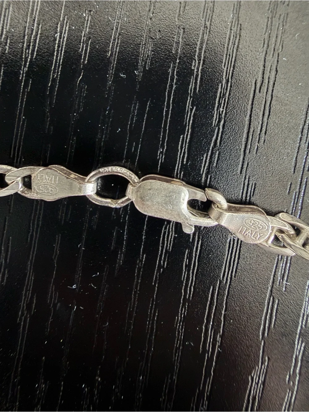 2 Sterling Silver 925 Italy Chains – Rope + Mariner Bundle
